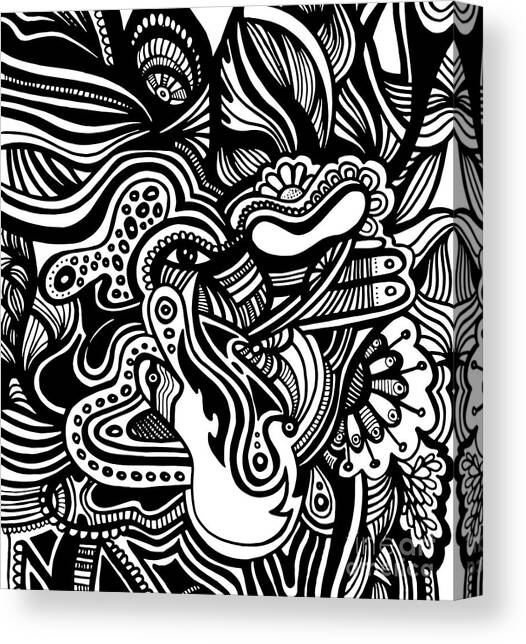 Abstract #1 Canvas Art Print by HD Connelly