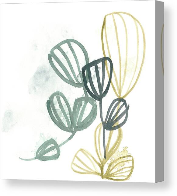 Abstract Sea Fan IIi #1 Canvas Art Print by June Erica Vess