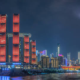 Chongqing Skyline by Mei Xu