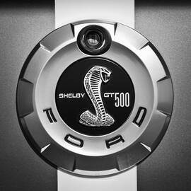 Ford Shelby Gt 500 Cobra Emblem by Jill Reger