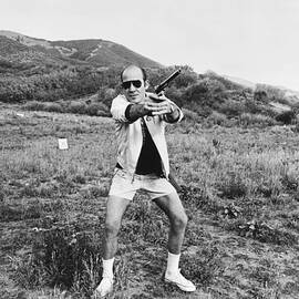 Hunter S. Thompson by Michael Ochs Archives