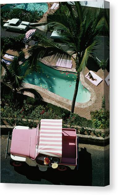 Las Brisas #1 Canvas Art Print by Slim Aarons