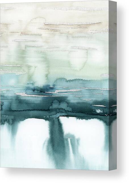 Organic Cascade II #1 Canvas Art Print by Grace Popp