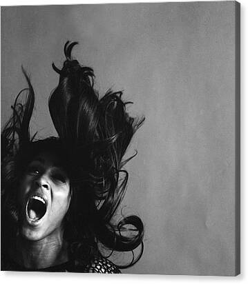 Portrait Of Tina Turner #1 Canvas Print