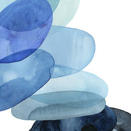 River Worn Pebbles Ii by Grace Popp