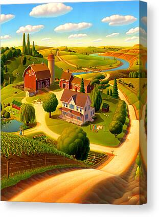 Rural Scenes Canvas Prints for Sale