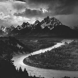 the tetons and the snake river 1942 by Mountain Dreams