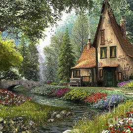 Toadstool Cottage by Dominic Davison