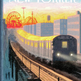 Coney Island Express by Eric Drooker