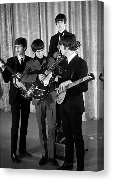 10th February 1964. New York, Usa Canvas Art Print by Popperfoto