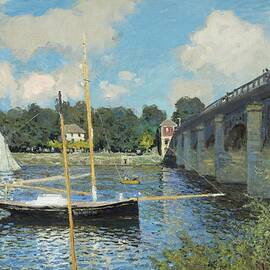The Bridge At Argenteuil by Claude Monet