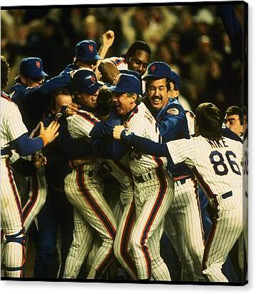 1986 World Series Mets Canvas Print