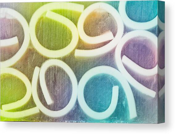 Abstract pattern #2 Canvas Art Print by Tom Gowanlock