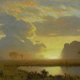 Estes Park, Colorado by Albert Bierstadt