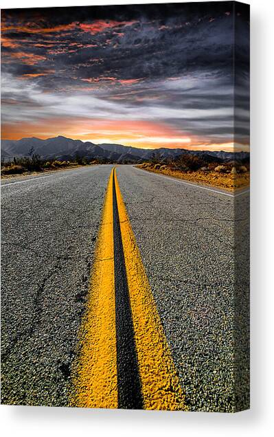 On Our Way  Canvas Art Print by Ryan Weddle