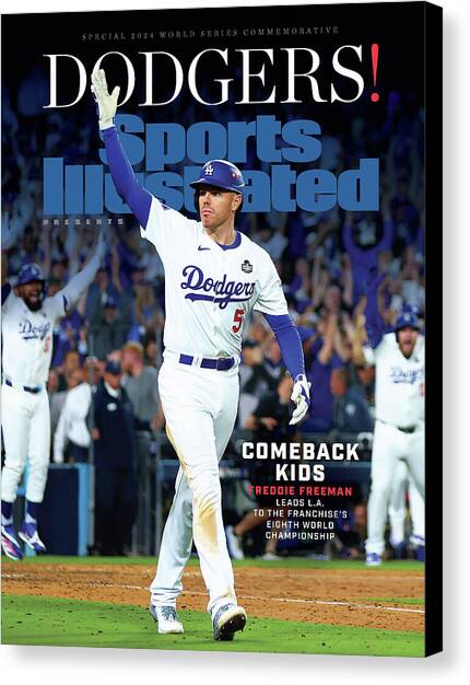 2024 Sports Illustrated World Series Championship Commemorative Issue Cover Canvas Art Print by Sports Illustrated