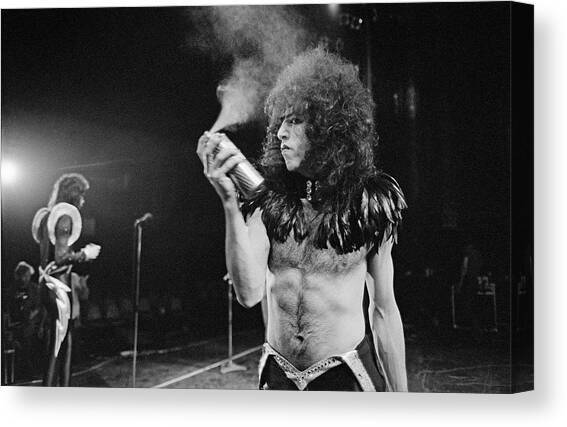 Kiss Alive #3 Canvas Art Print by Fin Costello