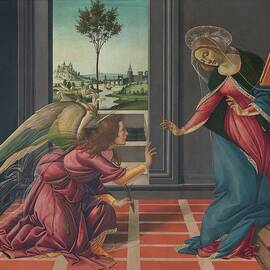 Annunciation by Sandro Botticelli