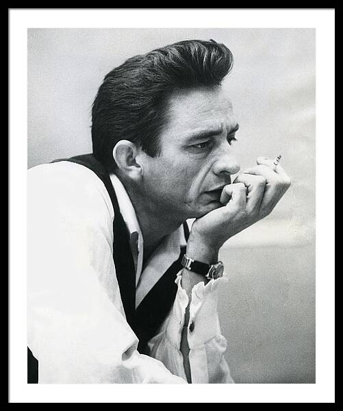 Johnny Cash #4 Framed Print