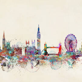 london city skyline by Bri Buckley