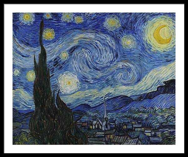 The Starry Night Framed Print