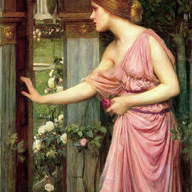 Psyche Entering Cupids Garden by John William Waterhouse