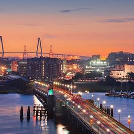 Charleston, South Carolina, Usa Skyline by Sean Pavone