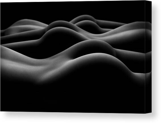 #8 Canvas Art Print by Mountain Cloud