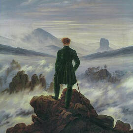 Wanderer Above The Sea of Fog by Caspar David Friedrich