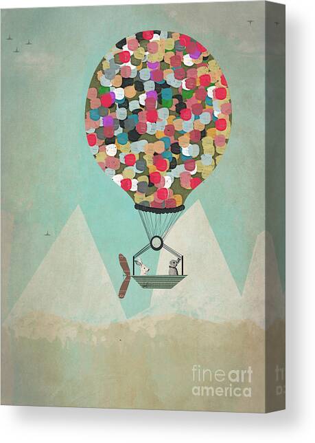 A Little Adventure Canvas Art Print by Bri Buckley