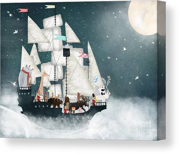 A Magical Wondrous Adventure Canvas Art Print by Bri Buckley