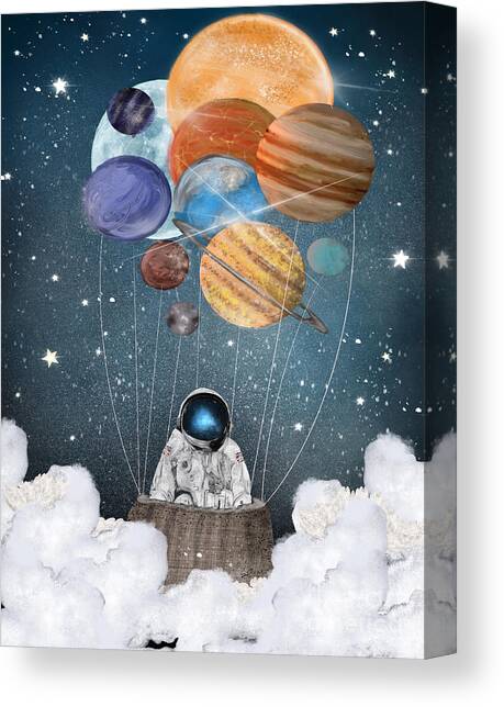 A Space Adventure Canvas Art Print by Bri Buckley