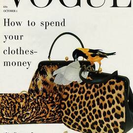 A Vogue Cover Of Nettie Rosenstein Handbags by Richard Rutledge