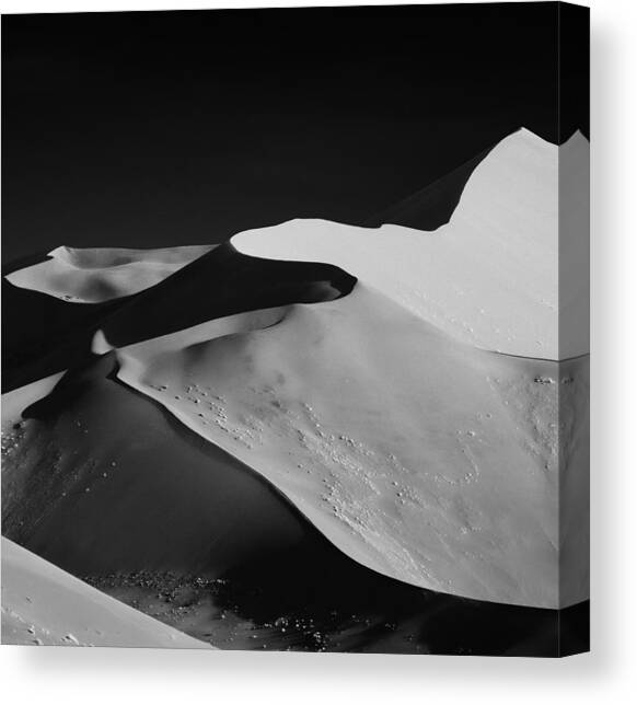 Abstract Dunes Canvas Art Print by Mathilde Guillemot
