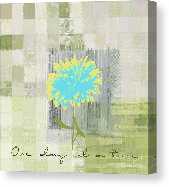 Abstractionnel - 29grfl3c-gr3 Canvas Art Print by Variance Collections