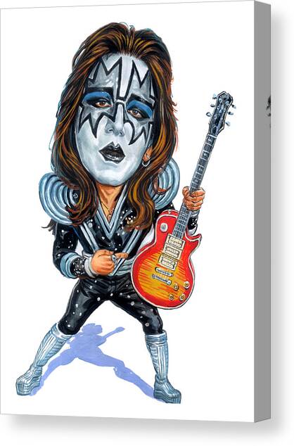 Ace Frehley Canvas Art Print by Art