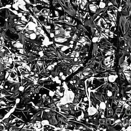 After Pollock Black and White by Edward Fielding