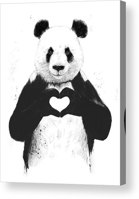 All You Need Is Love Acrylic Print