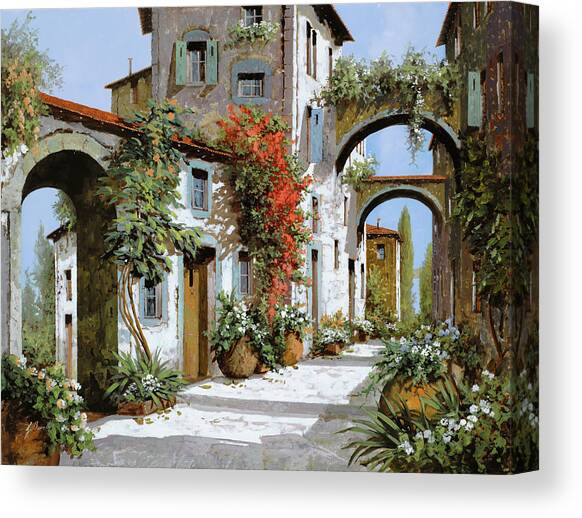 Altri Archi Canvas Art Print by Guido Borelli