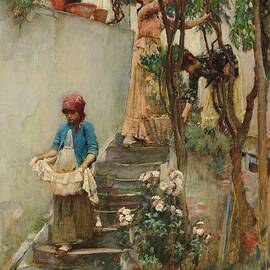 An Orange Garden by John William Waterhouse