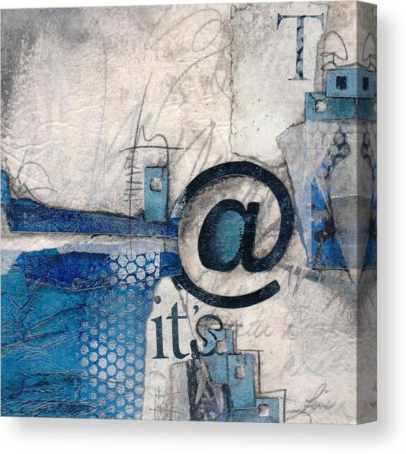 And it's Just Winter Drama  Canvas Art Print by Laura  Lein-Svencner