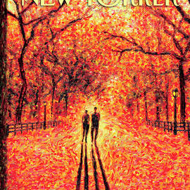 Autumn In Central Park by Eric Drooker