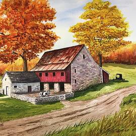 Autumn in the Valley by Raymond Edmonds