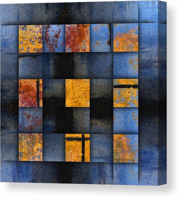 Autumn Reflections Canvas Art Print by Carol Leigh