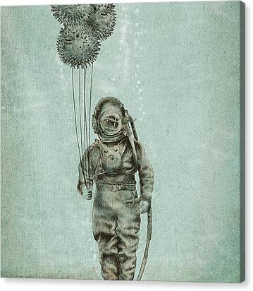 Balloon Fish Canvas Print