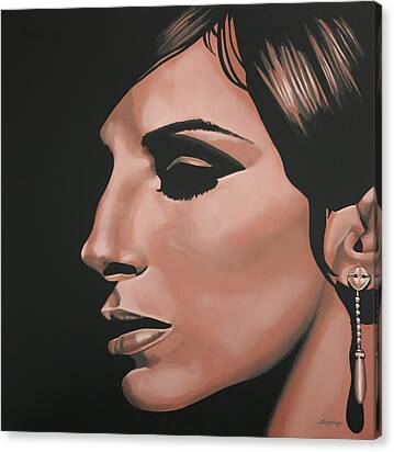 Barbra Streisand Canvas Print