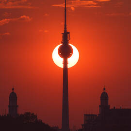 Berlin - Partial Eclipse by Jean Claude Castor