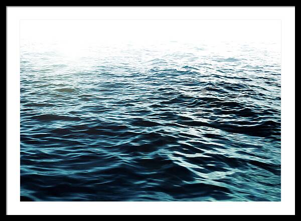 Blue Sea Framed Print