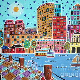 Boston Harbor by Karla Gerard