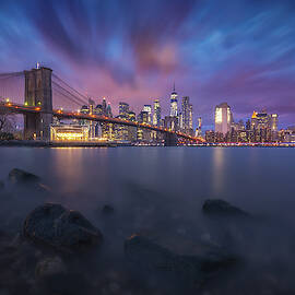 Brooklyn Dusk by Carlos F. Turienzo